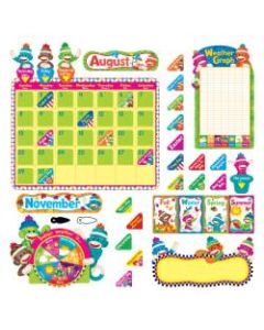 TREND Sock Monkeys Calendar Set, 17 1/2in x 23in, Multicolor