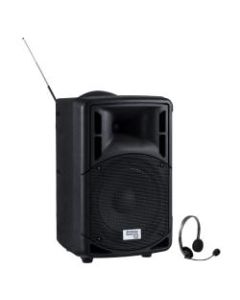 Oklahoma Sound 40W Wireless PA System, With Wireless Headset Microphone