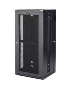 StarTech.com Wallmount Server Rack Cabinet - Hinged Enclosure - Wallmount Network Cabinet - 20 in. Deep - 26U - Wall-mount your server equipment flush against the wall with this 26U server rack - Shipped flat packed with a 1U shelf and 3 meter cable tie