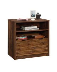 Sauder Harvey Park 31inW Lateral 1-Drawer File Cabinet, Grand Walnut