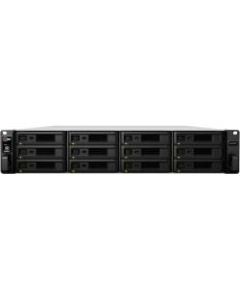 Synology RX1217 Drive Enclosure - Infiniband Host Interface Rack-mountable - 12 x HDD Supported - 12 x SSD Supported - 12 x Total Bay - 12 x 2.5in/3.5in Bay