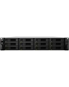 Synology RX1217 Drive Enclosure - Infiniband Host Interface Rack-mountable - 12 x HDD Supported - 12 x SSD Supported - 12 x Total Bay - 12 x 2.5in/3.5in Bay