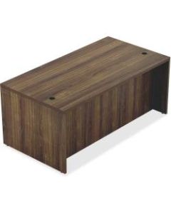 Lorell Chateau Series Shell Desk, 72inW x 36inD, Walnut