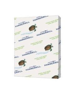 Hammermill Fore Super Premium Paper, Smooth, Letter Size (8 1/2in x 11in), 20 Lb, 30% Recycled, Canary, Ream Of 500 Sheets
