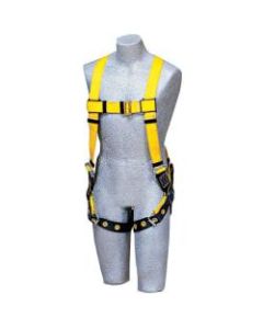 DBI-SALA Delta No-Tangle Harness, Back D-Ring, Universal, Navy/Yellow