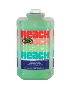 Zep Commercial Reach Liquid Hand Soap Cleaner, Almond Scent, 128 Oz Bottle