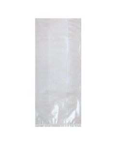 Amscan Plastic Cello Small Party Bags, 9-1/2inH x 4inW x 2-1/4inD, Clear, 25 Bags Per Pack, Set Of 12 Packs
