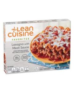 Lean Cuisine Favorites Lasagna With Meat Sauce, 10.5 Oz, Box Of 3 Meals