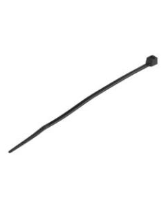 StarTech.com 1000 Pack 4in Cable Ties - Black Small Nylon/Plastic Zip Ties Adjustable Network Cable Wraps UL TAA
