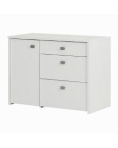 South Shore Interface Storage Unit, 3 Drawers, Pure White