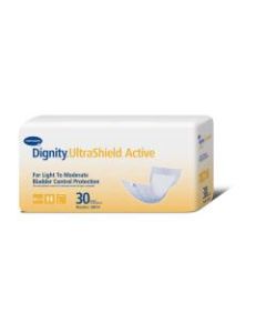 Dignity UltraShield Active Liners, 7 1/2in x 15.4in, Box Of 30