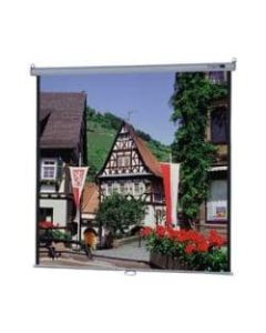 Da-Lite Model B - Projection screen - ceiling mountable, wall mountable - 1:1 - Matte White