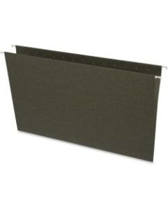 Business Source Standard Hanging File Folders, Legal Size, Green, Box Of 25 Folders