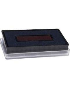 Xstamper ClassiX Replacement Pad - 1 Each - Red, Blue Ink - Blue