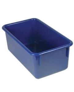 Stowaway Storage Container Without Lid, Medium Size, Blue, Pack Of 5