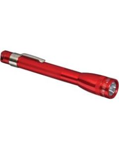 Mini Maglight LED 2-Cell AAA Flashlight - AAA - Anodized Aluminum - Red