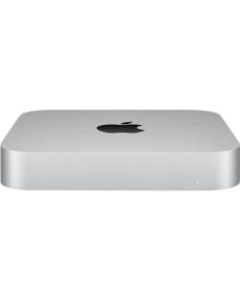 Apple Mac mini MGNR3LL/A Desktop Computer - Apple Octa-core (8 Core) - 8 GB RAM - 256 GB SSD - Mini PC - Silver - macOS Big Sur - IEEE 802.11ax - 150 W