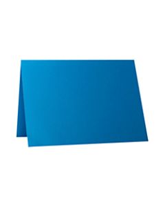 LUX Folded Cards, A1, 3 1/2in x 4 7/8in, Trendy Teal, Pack Of 50