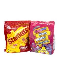 Starburst/Nestle SWEET-BURST Chewy And Hard Candy Party Assortment, 102.4 Oz, Pack Of 2 Bags
