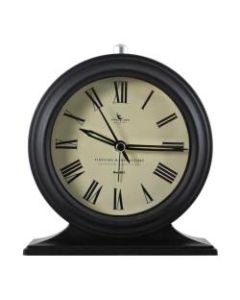 FirsTime & Co. Antollini Tabletop Alarm Clock, Black