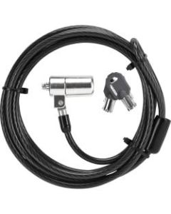 Targus DEFCON T-Lock Keyed Cable Lock, 6ft