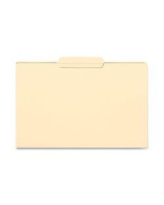 Smead File Folders, Legal Size, 1/3 Cut, Center Tab Cut, Manila, Box Of 100