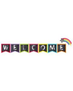 Schoolgirl Style Welcome Bulletin Board Set, Twinkle Twinkle You are A STAR!, Pre-K - Grade 8, Pack Of 8 Pieces