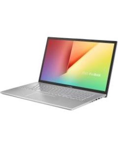 ASUS VivoBook 17 K712EA-DS76 - Core i7 1165G7 / 2.8 GHz - Windows 10 Home - 16 GB RAM - 1 TB SSD NVMe - 17.3in 1920 x 1080 (Full HD) - UHD Graphics - Bluetooth, Wi-Fi 6 - transparent silver - with 1 year Domestic ADP with product registration