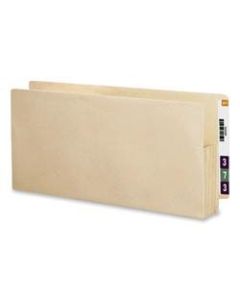 Smead Reinforced End-Tab Fastener Folders, 2 Fasteners, Straight Cut, Letter Size, Manila, Box Of 50