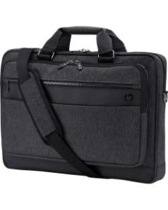 HP Executive Carrying Case for 17.3in HP Notebook - Gray - Plastic - Shoulder Strap, Luggage Strap, Handle - 3.9in Height x 17.7in Width x 12.6in Depth