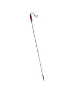 DMI Folding Cane For The Visually Impaired, 50in, White/Red