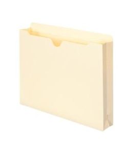Smead Expanding Reinforced Top-Tab File Jackets, 2in Expansion, Letter Size, Manila, Box Of 50