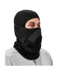 Ergodyne N-Ferno 6970 Extreme Balaclava Face Mask With Hot Rox, One Size, Black