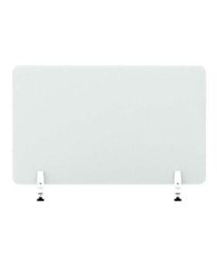 U Brands Single Glass Dry Erase Protective Panel, 55in X 24ft", Clear