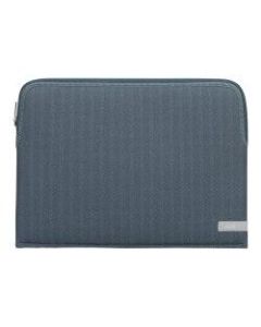 Moshi Pluma Carrying Case (Sleeve) for 13in Apple, Microsoft Surface Pro X, Surface Pro 7, Surface Pro 4 MacBook Pro (Retina Display), MacBook Air (Retina Display), MacBook Air, MacBook Pro - Denim Blue - 9.5in Height x 1in Width x 12.8in Depth
