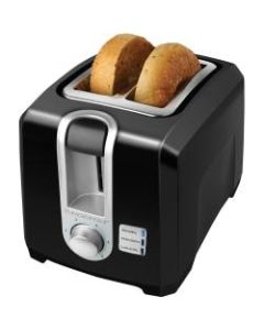 Black & Decker 2-Slice Toaster - 850 W - Toast, Browning, Bagel - Black