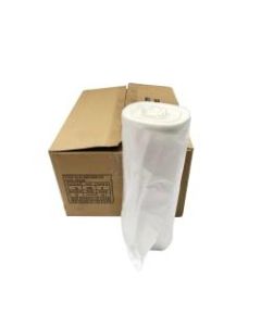 Island Plastic Bags High-Density Trash Liners, 55 Gallons, Natural, Case Of 200 Liners