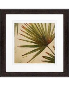 Timeless Frames Supreme Espresso-Framed Artwork, 8in x 8in, Organic II