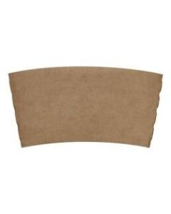 Karat Java Jacket Cup Sleeves, Kraft Brown, Pack Of 1,000 Sleeves