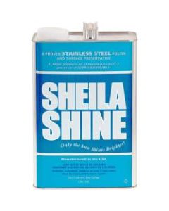 Sheila Shine Cleaner Polish - Liquid - 128 fl oz (4 quart) - 1 Each - Blue, White