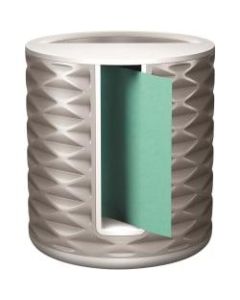 Post-it Pop-up Aqua Notes Vertical Dispenser - 3in x 3in Note - Light Gray