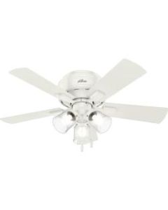 Hunter Fan Crestfield Ceiling Fan - 5 Blades - 42in Diameter - 3 Speed - Reversible Blades, Reversible Motor, Quiet - 15.1in Height