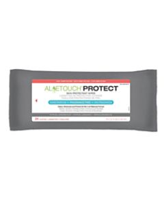 Aloetouch PROTECT Dimethicone Skin Protectant Wipes, 8in x 12in, White, 24 Per Pack