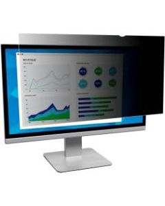 3M Privacy Filter for 23.5 in Monitors 16:9 PF235W9B Black, Glossy, Matte - For 23.5in Widescreen LCD Monitor - 16:9 - Scratch Resistant, Fingerprint Resistant, Dust Resistant - Anti-glare