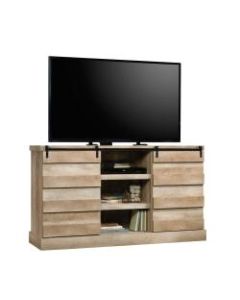 Sauder Cannery Bridge Credenza For 60in Televisions, Lintel Oak