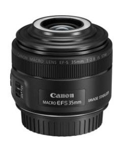 Canon - 35 mm - f/2.8 - Macro Fixed Lens for Canon EF-S - Designed for Digital Camera - 49 mm Attachment - Hybrid IS - 2.2inLength - 2.7inDiameter