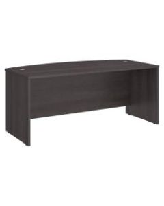 Bush Business Furniture Studio C Bow Front Desk, 72inW x 36inD , Storm Gray, Standard Delivery