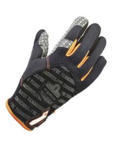 Ergodyne ProFlex 821 Smooth-Surface Silicone Handling Gloves, Small, Black