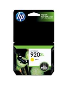 HP 920XL Yellow Original Ink Cartridge, CD974AN