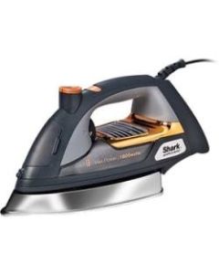 Shark Professional Clothes Iron - Automatic Shut Off - Stainless Steel Sole Plate - 12.20 fl oz Reservoir Capacity - Anti-Calcium System - 1800 W - Red, Orange, Copper